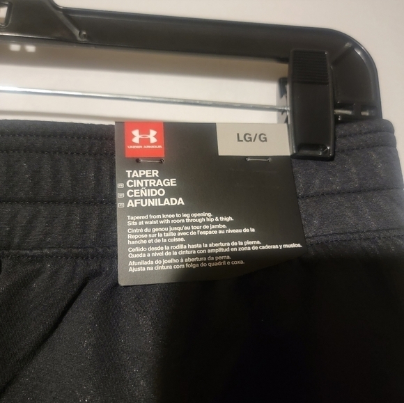 Under Armour UA ColdGear Knit Swacket Pants Black Men's Sz Large 1306457 001 - Picture 8 of 8